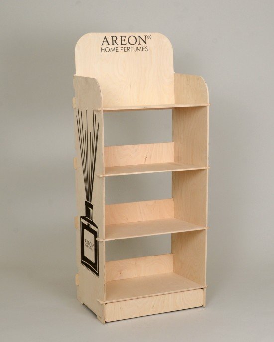 4 Tier Wooden Display BG3084 - BGdisplays